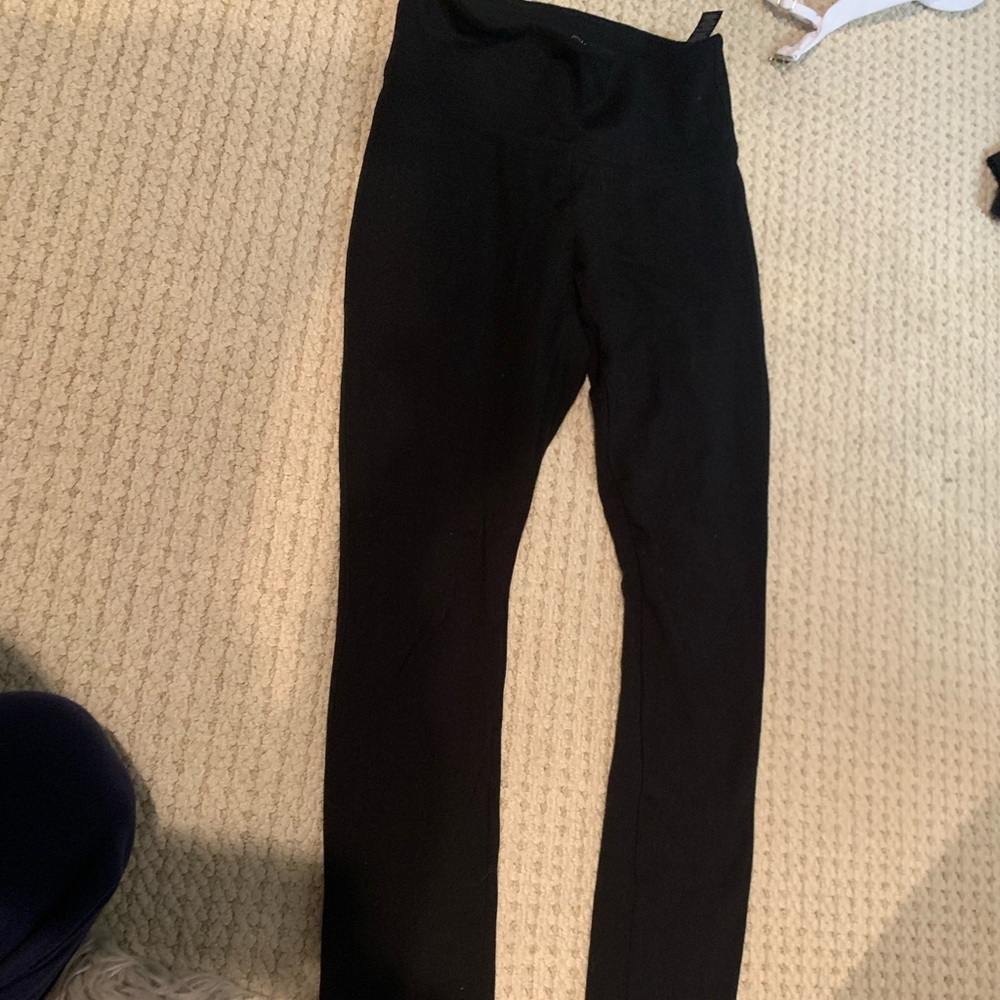 Structured high rise leggings